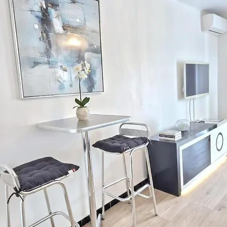 Frgk 'wilson Palace' Ac Wifi Fibre Terrasse 5min Des Plages Antibes