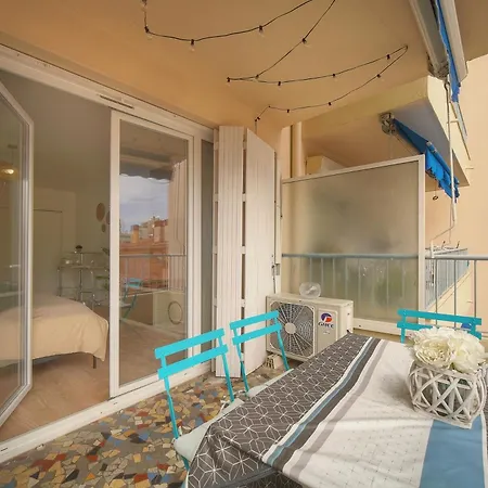 Frgk Wilson Palace Ac Wifi Fibre Terrasse 5min Des Plages Appartement