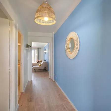 Апартаменты Frgk 'wilson Palace' Ac Wifi Fibre Terrasse 5min Des Plages Антиб
